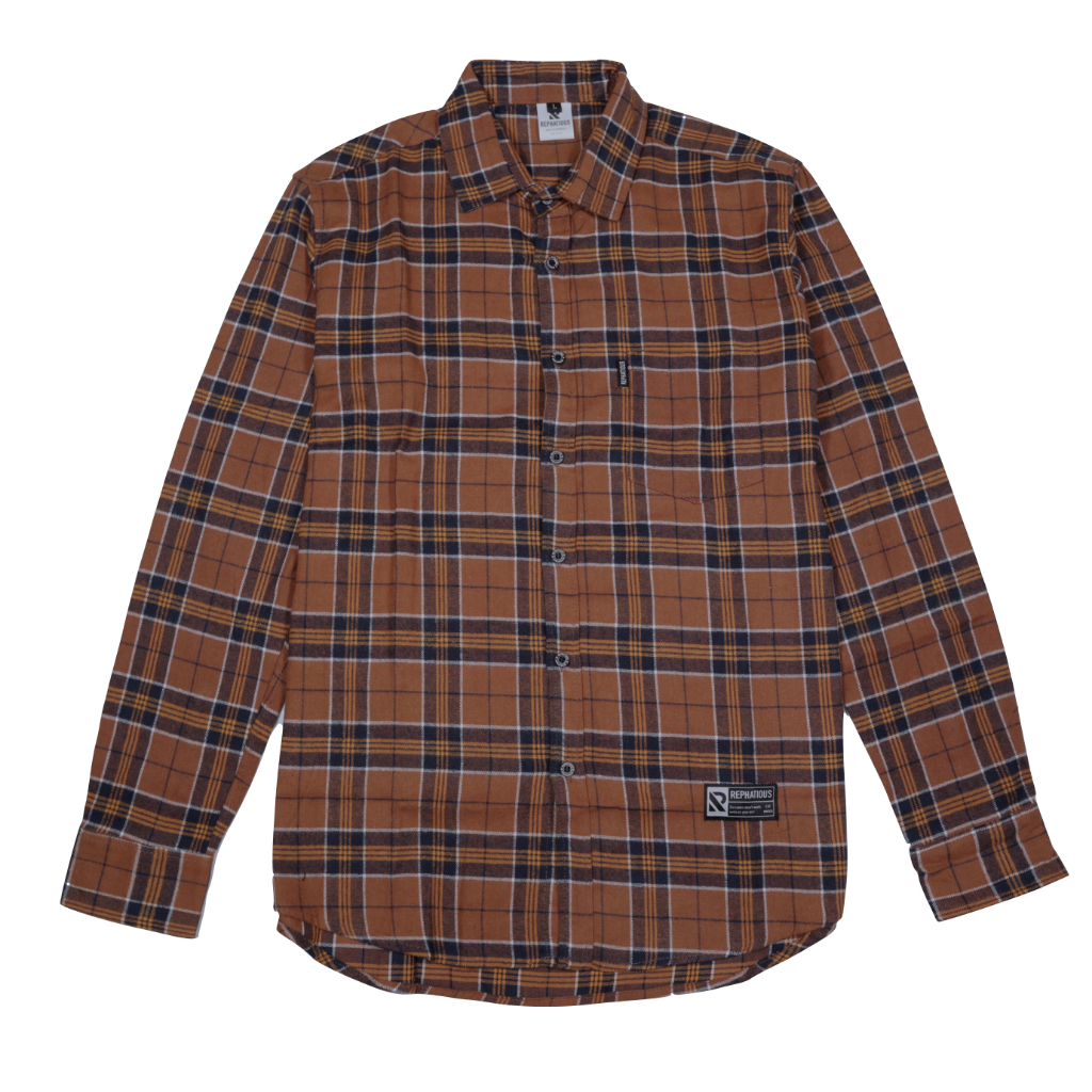 Rephatious | Flannel | Sherpa | Kemeja Pria