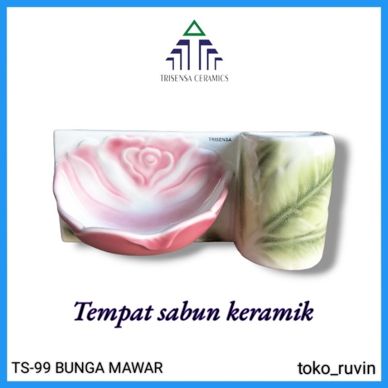 Tempat sabun/ tempat sabun keramik kamar mandi/ tempat sabun tempel tanam dinding