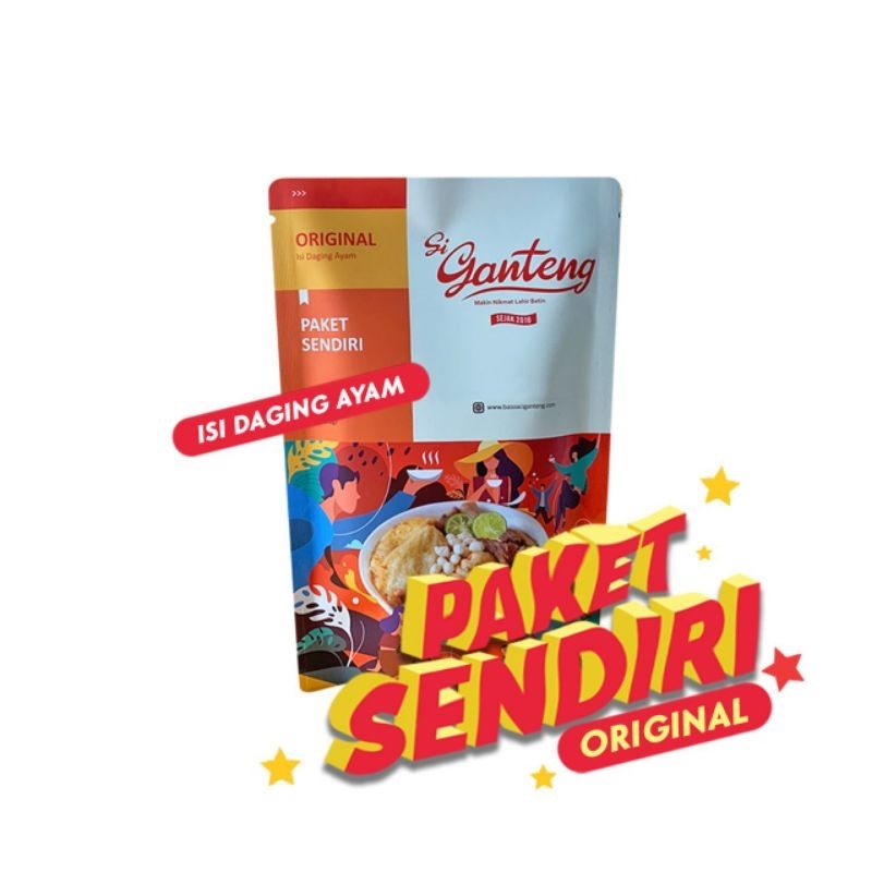 

Baso Aci Ganteng Paket Sendiri Original