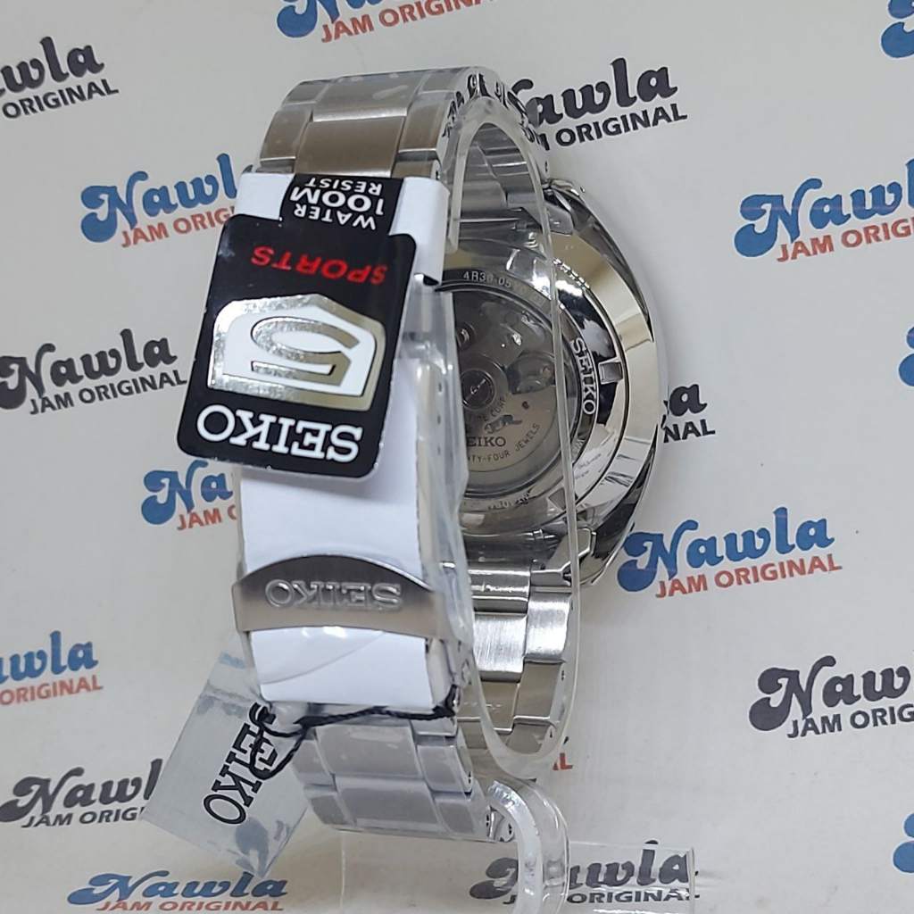 Seiko 5 Sports SRPB19K1 Retro Turtle Black - Jam Tangan Pria SRPB19
