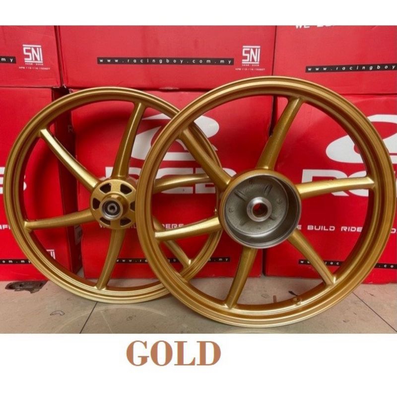 RCB SP522 ALLOY CNC SPORT RIM 1.4-1.6/17 AEROX NMAX PLUG AND PLAY