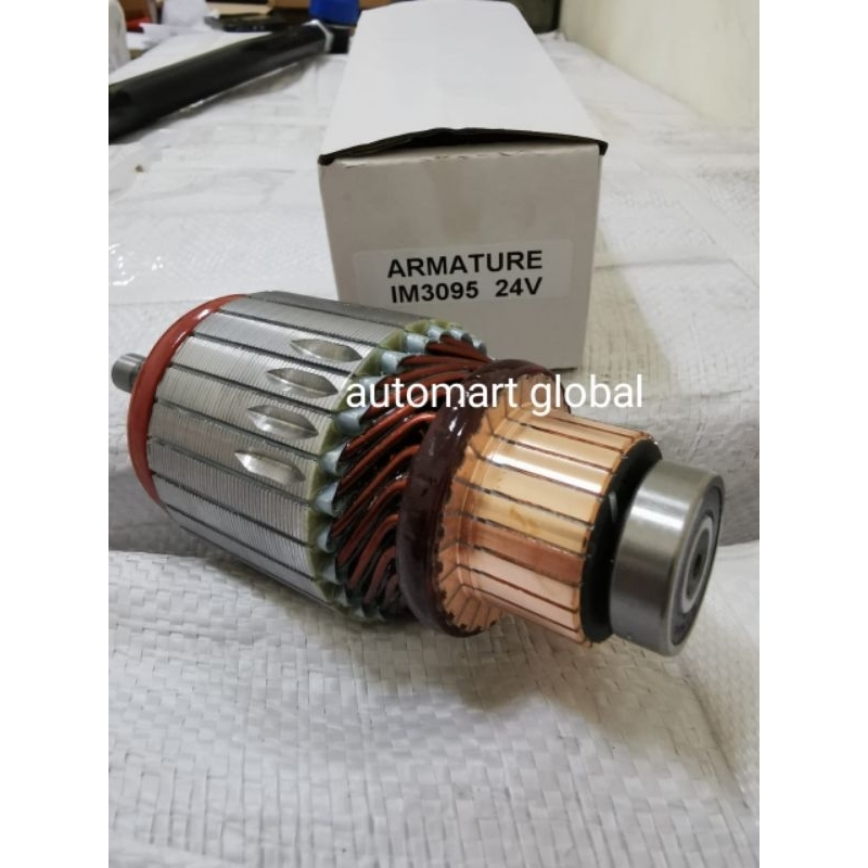 amature angker dinamo starter Mitsubishi canter ps125 ps110 ps135 ragasa