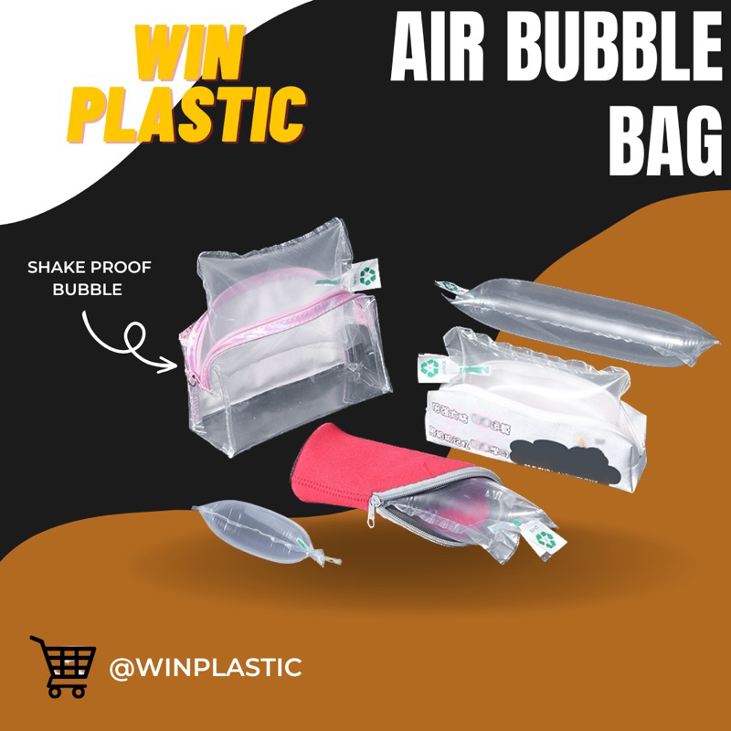 

Inflatable Air Bubble - Kantong Udara - Bubble Air - Plastik Udara Air Bubble Bag Inflatable Buffer Bag Bubble Express Ukuran Kecil-Medium