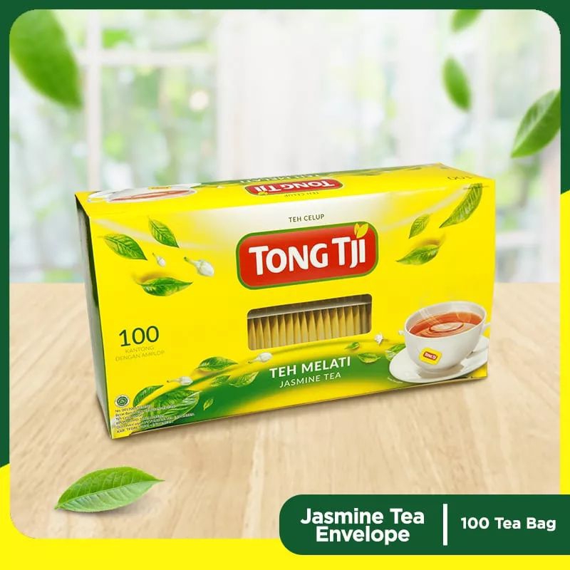 

Tong Tji Jasmine Tea ( Teh Melati Celup) isi 100 tea bag