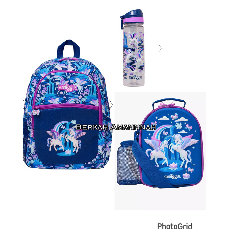 tas smiggle set unicorn tas dan botol tas smiggle ori