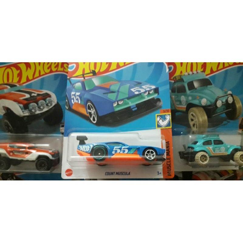 Count Muscula Warna baru hot wheels Ori