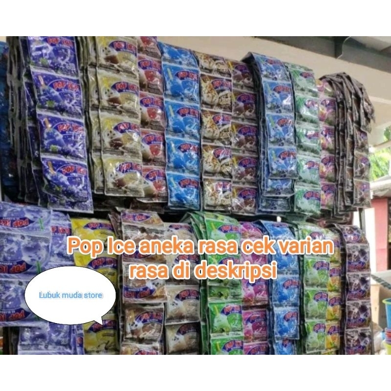 

Pop ice aneka rasa cek varian di deskripsi