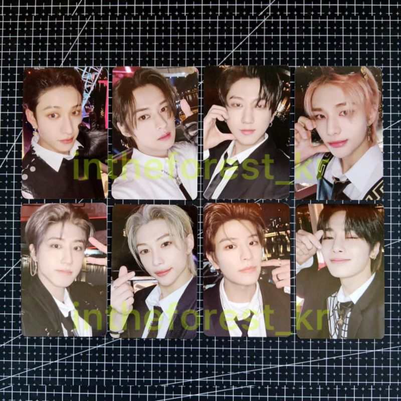 PC / PHOTOCARD STRAY KIDS 5 STAR BENEFIT POB KTOWN4U (BANGCHAN CHANGBIN LEE KNOW HYUNJIN HAN JISUNG 