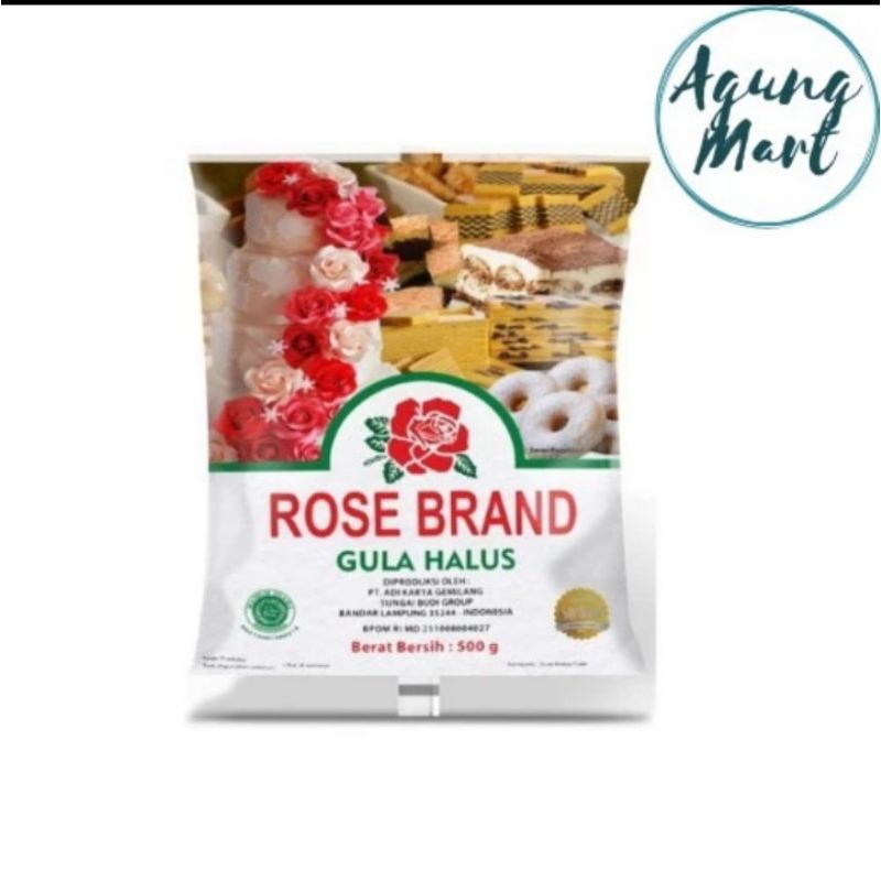 

Rose Brand Gula Halus 500g