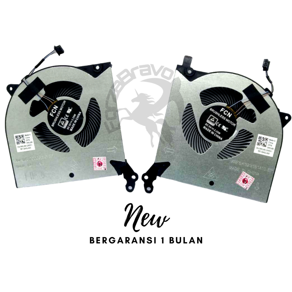 FAN LENOVO LEGION 5 5I 15IMH05 5-15ARH05H 5-15IMH05 SEPASANG