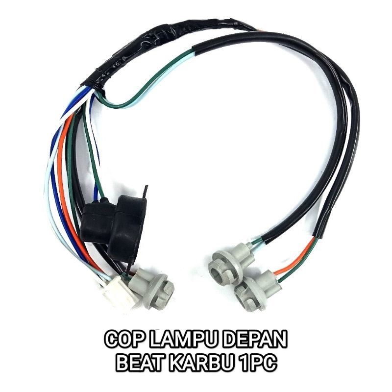 COP LAMPU DEPAN 'BEAT" - Pitingan / Fitting / Soket Dop Depan HONDA BEAT KARBU Lama