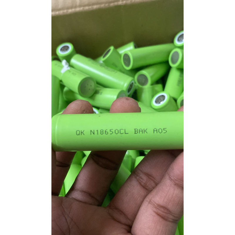battery 18650 merk BAK A05 high drain 10a bongkaran motor listrik