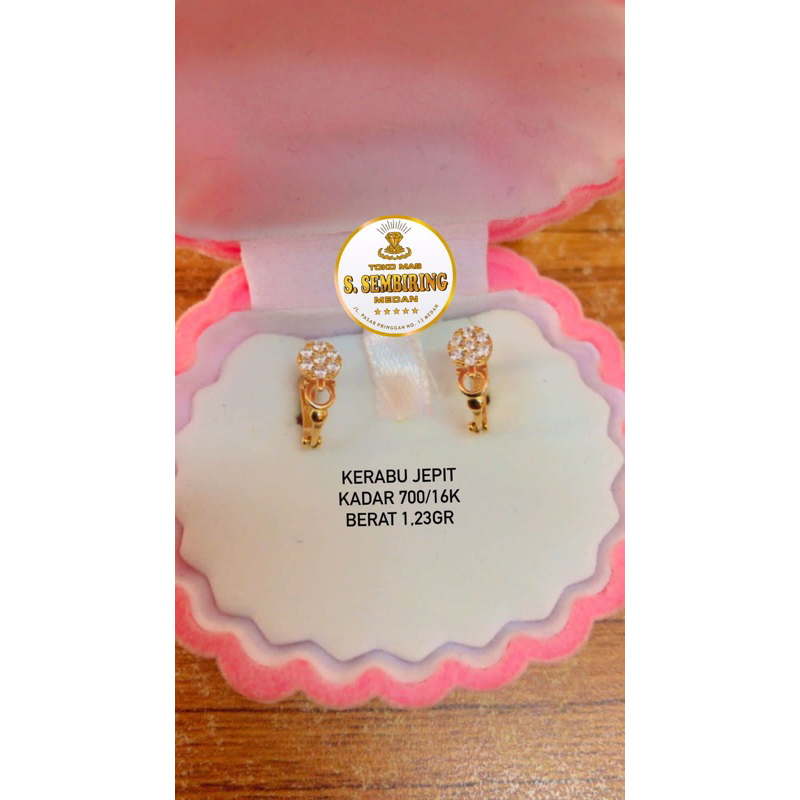 krabu jepit mas 22 surabaya