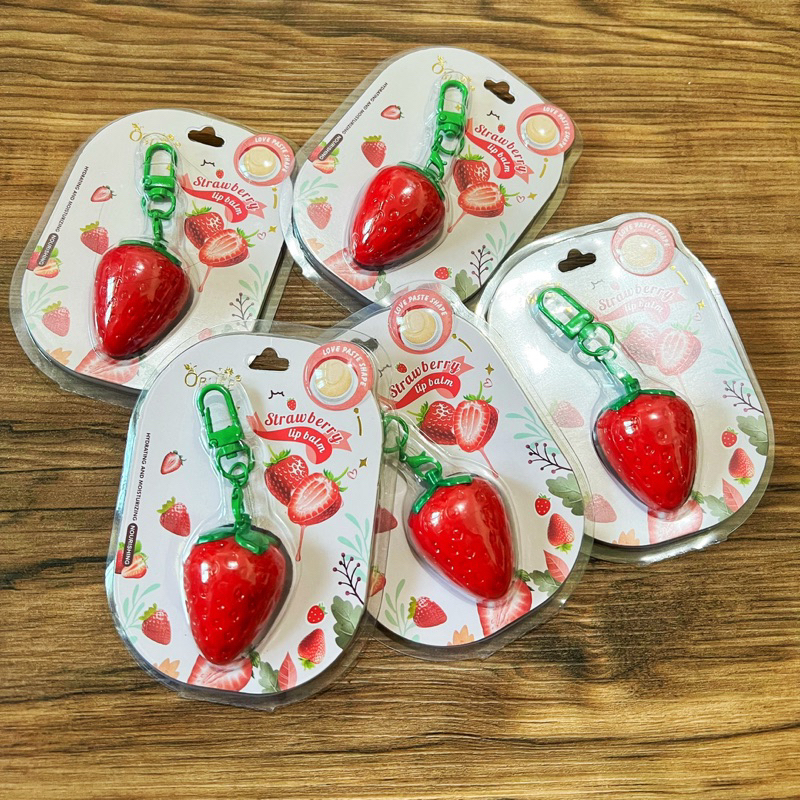 OBUSE STRAWBERRY MAGIC LIP BALM ORIGINAL THAILAND