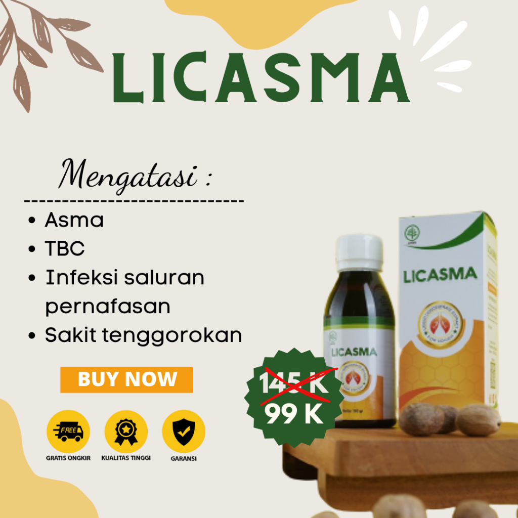 LICASMA 100% MADU ASLI MENGATASI ASMA,SAKIT TENGGOROKAN