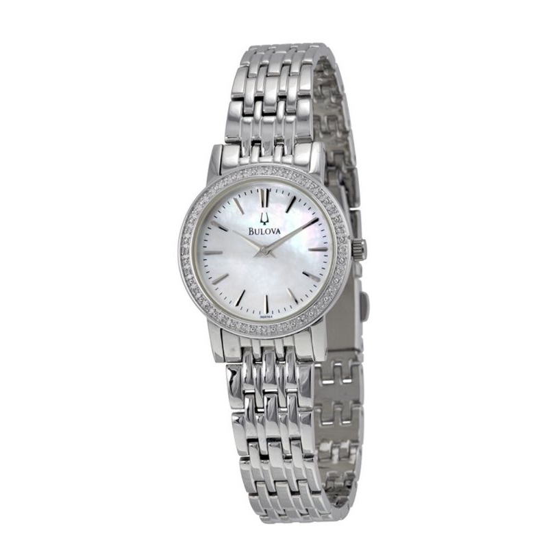 Bulova 96R164 - Jam Tangan Wanita - Silver - Original - Garansi Resmi