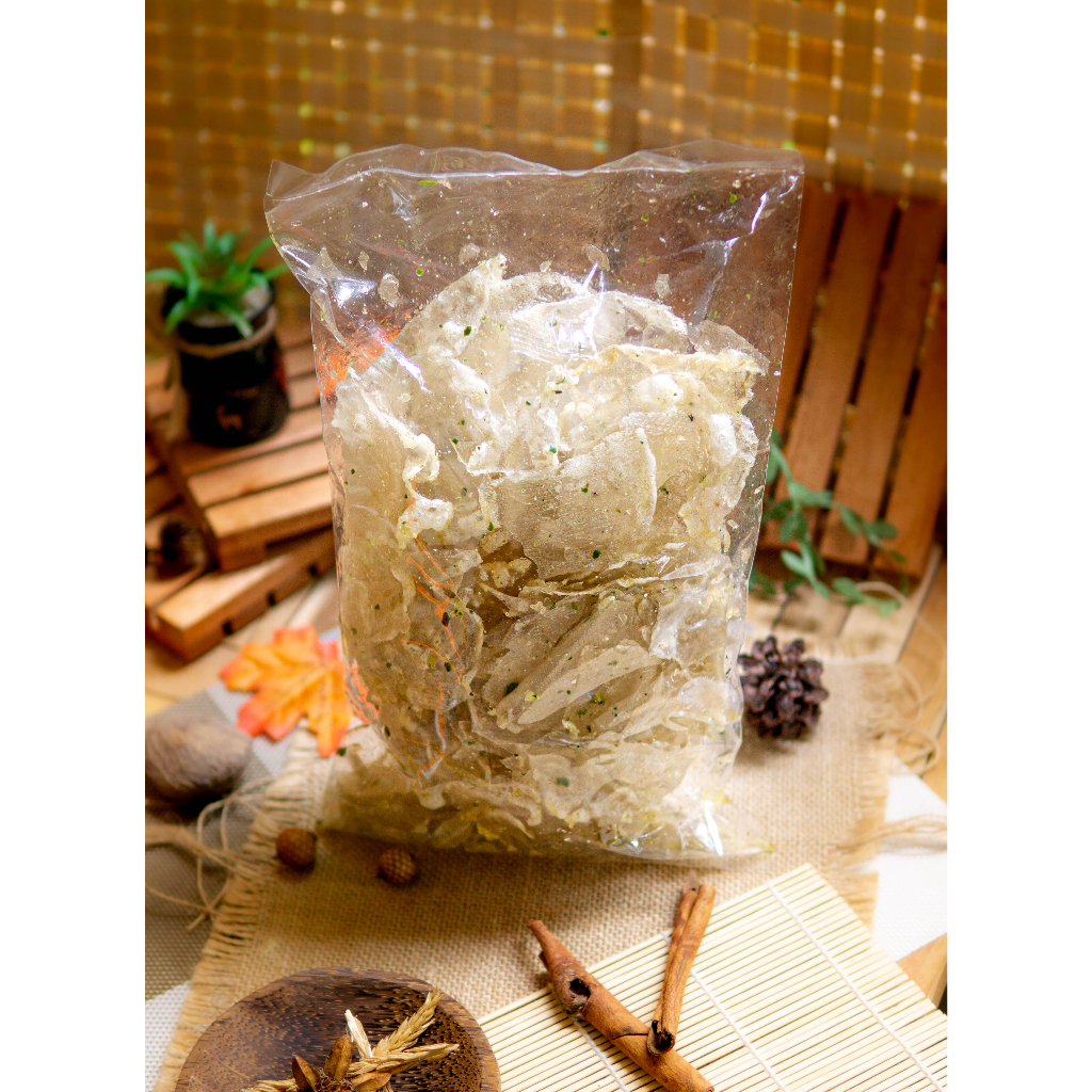 

Kripik kaca gurih daun jeruk