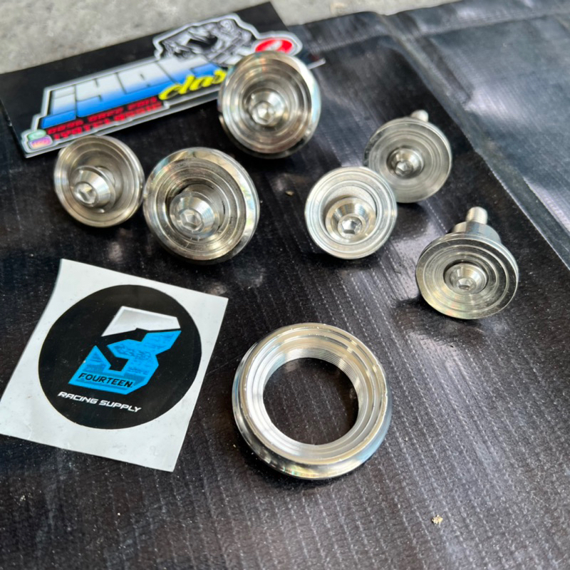 manisan ring jok set ring kontak minimalis stenlis asli set baut L