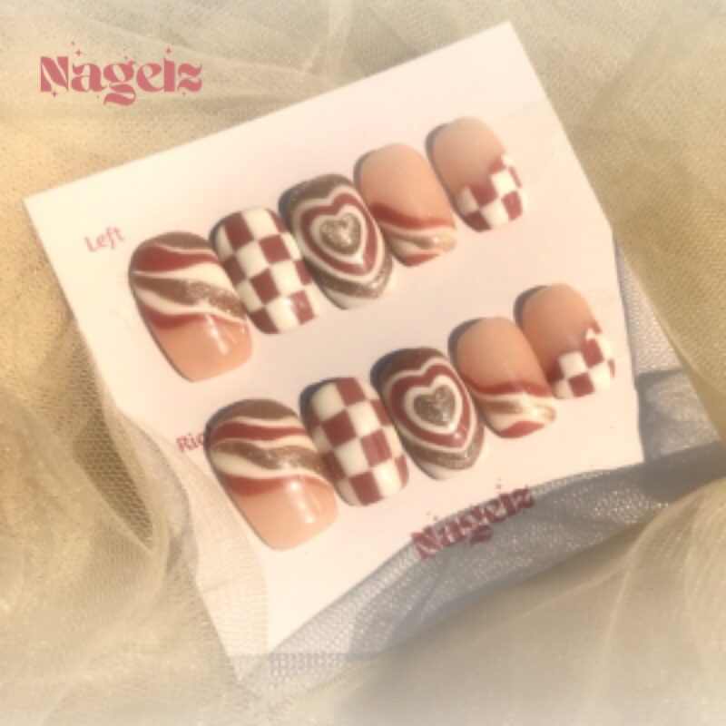 PRESS ON NAILS / KUKU PALSU / KUKU PALSU MURAH MEDAN / NAIL ART / PREMIUM FAKE NAILS / FAKE NAILS NA