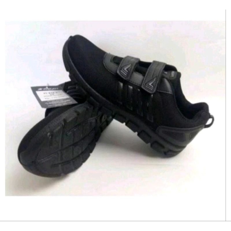 Sepatu  Sekolah Anak Pro Att Hitam Hitam