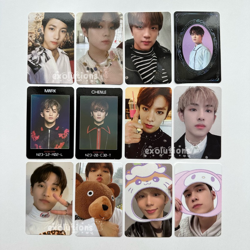 NCT Official Album Photocard PC [BACA DESC‼️] Renjun We Boom Chenle Departure Haechan N ver Neo Zone