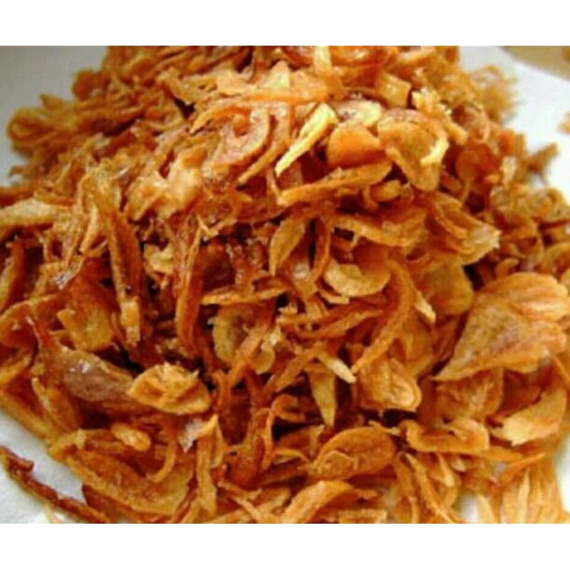 

Bawang goreng khas betawi (goreng garam)