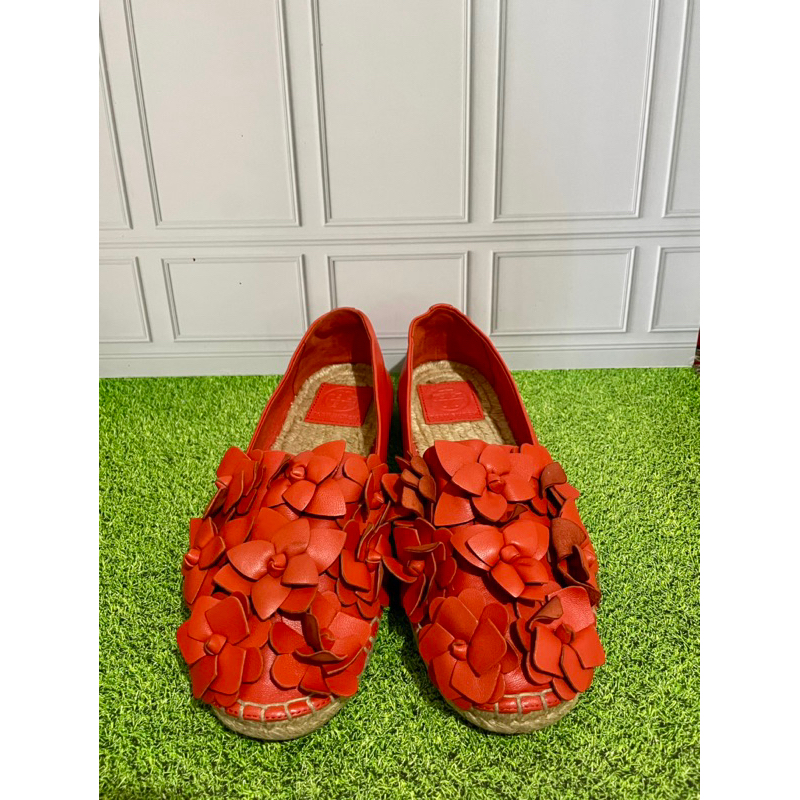 Tory Burch Espadrilles Blossom Preloved Authentic