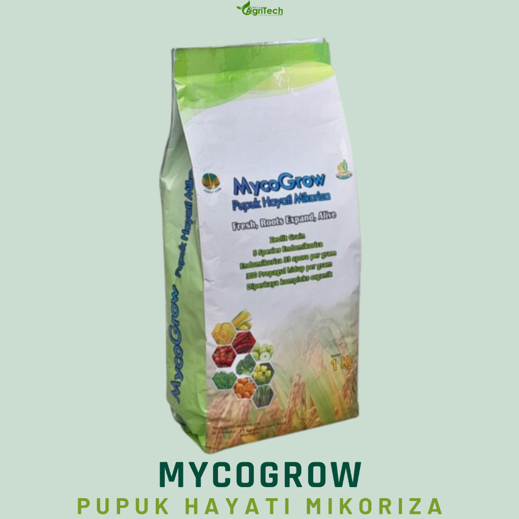MIKORIZA, MYCOGROW 1 KG PUPUK HAYATI MIKORIZA SUPER PUPUK PERANGSANG AKAR TANAMAN