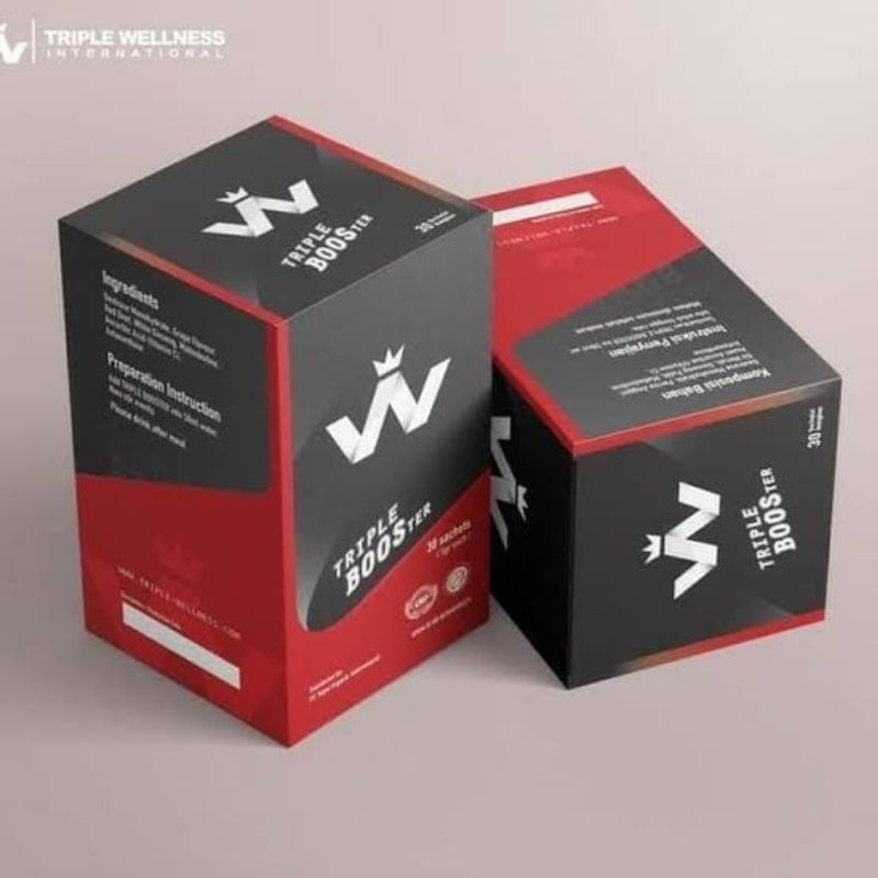 Triple booster asli original Twi isi 10 saset