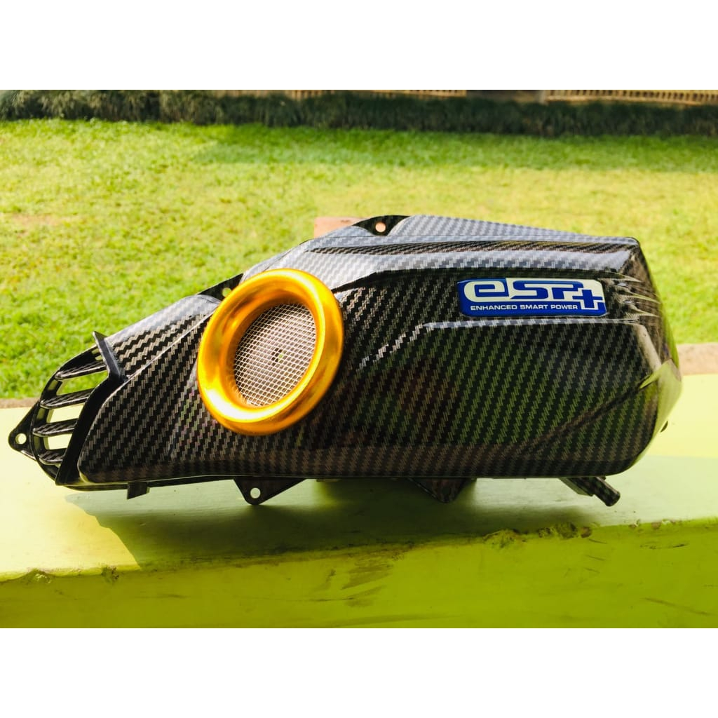 CARBON VELOSCOPE ORIGINAL ALL NEW VARIO 150 2018-2022 // COVER BOX FILTER ALL NEW VARIO 150