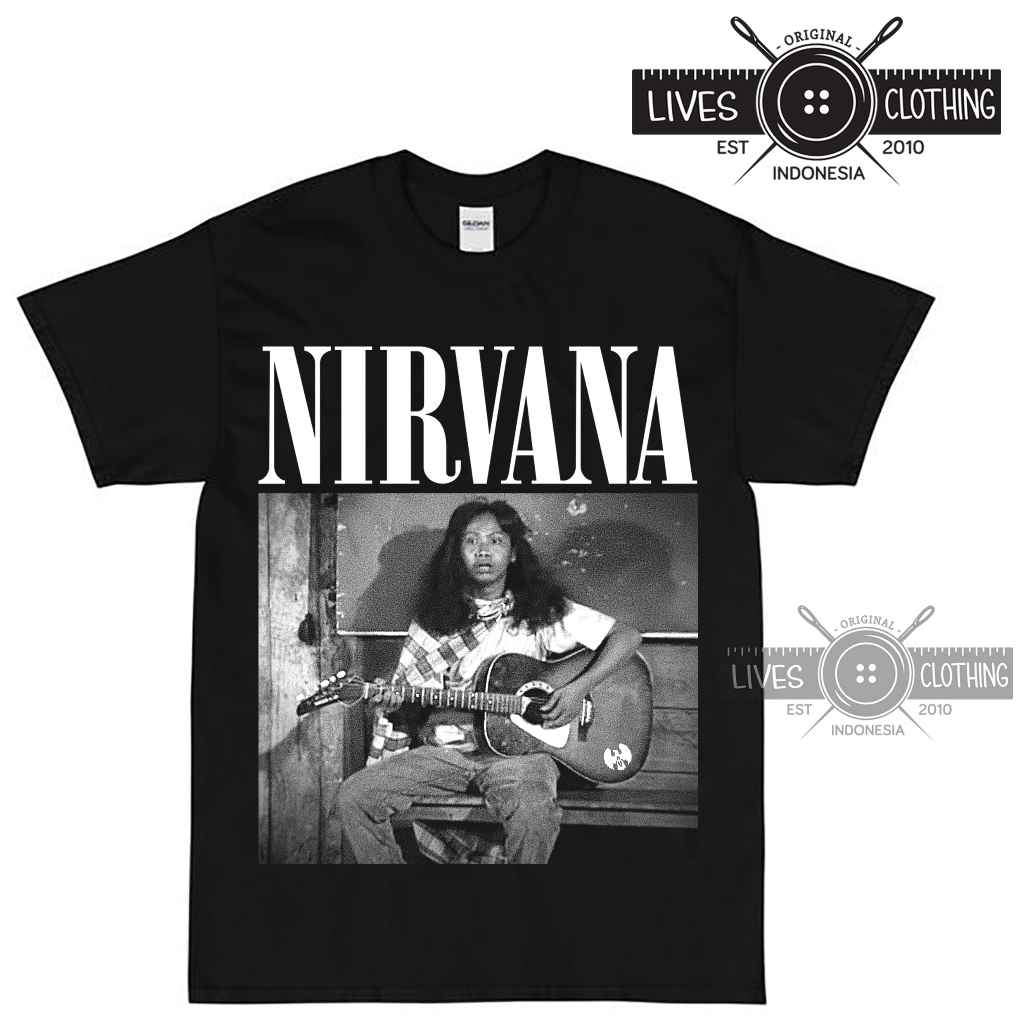 KAOS PREMIUM BAND NIRVANA MANDRA KURT COBAIN / GRUNGE PEARL JAM SOUNDGARDEN