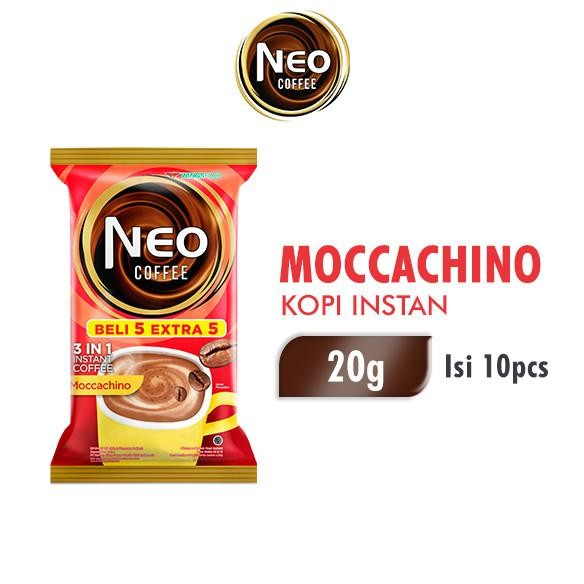 

Neo Coffee Kopi Instan Coffee Mocchacino 20 Gr Isi 10 Sachet