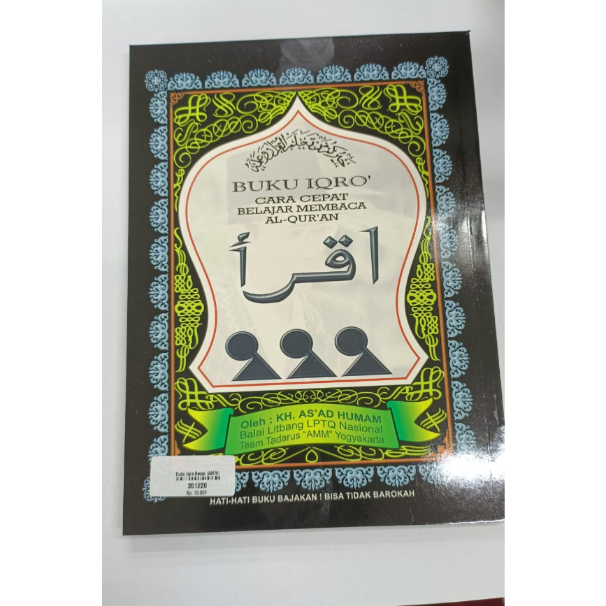 

Iqro/Iqra Bendel Besar | Buku Cara Cepat Belajar Membaca Al Qur-an