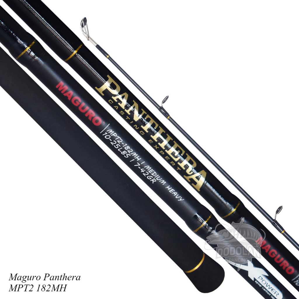 Joran Pancing Spinning Maguro Panthera Untuk Casting