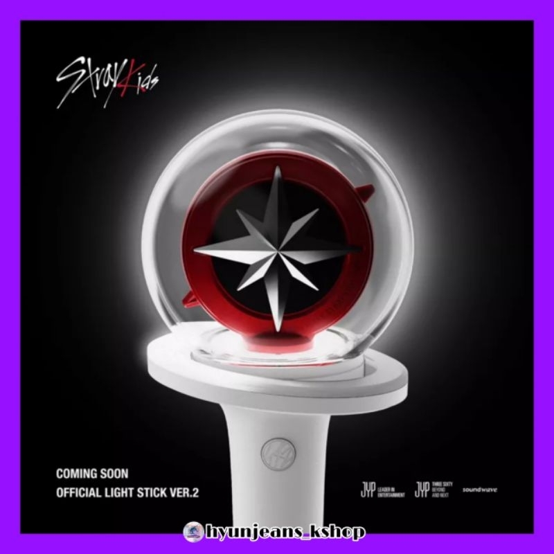 [READY STOCK] STRAY KIDS - Official Lightstick Ver. 2 SKZ Nachimbong nachim bong sekjieu stay strayk