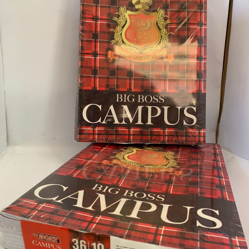 

buku tulis campus / kampus / boxy / bigboss 36 lembar grosir