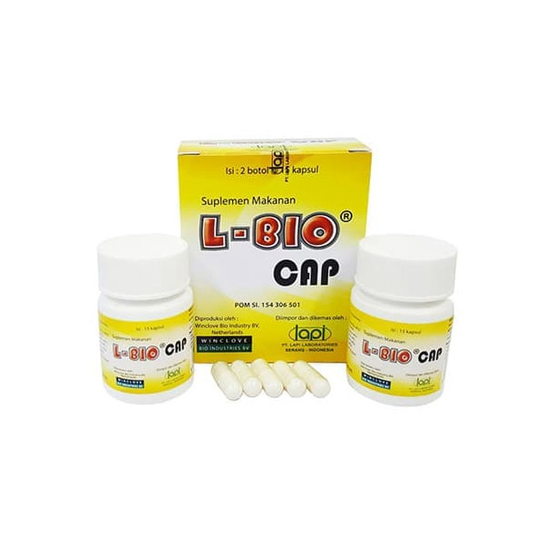 L-BIO BOTOL 15 KAPSUL (PROBIOTIK DEWASA)