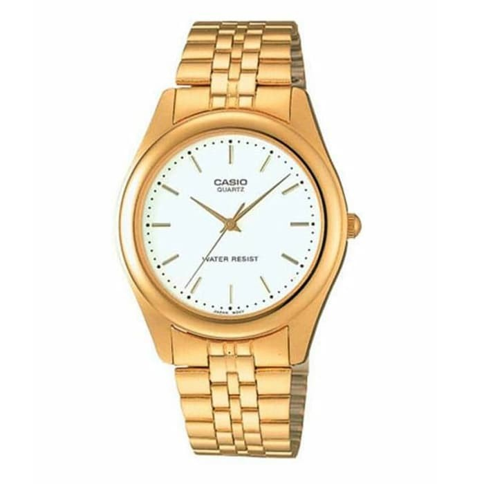 CASIO MTP-1129N-7ARDF Jam Tangan Pria Gold Original