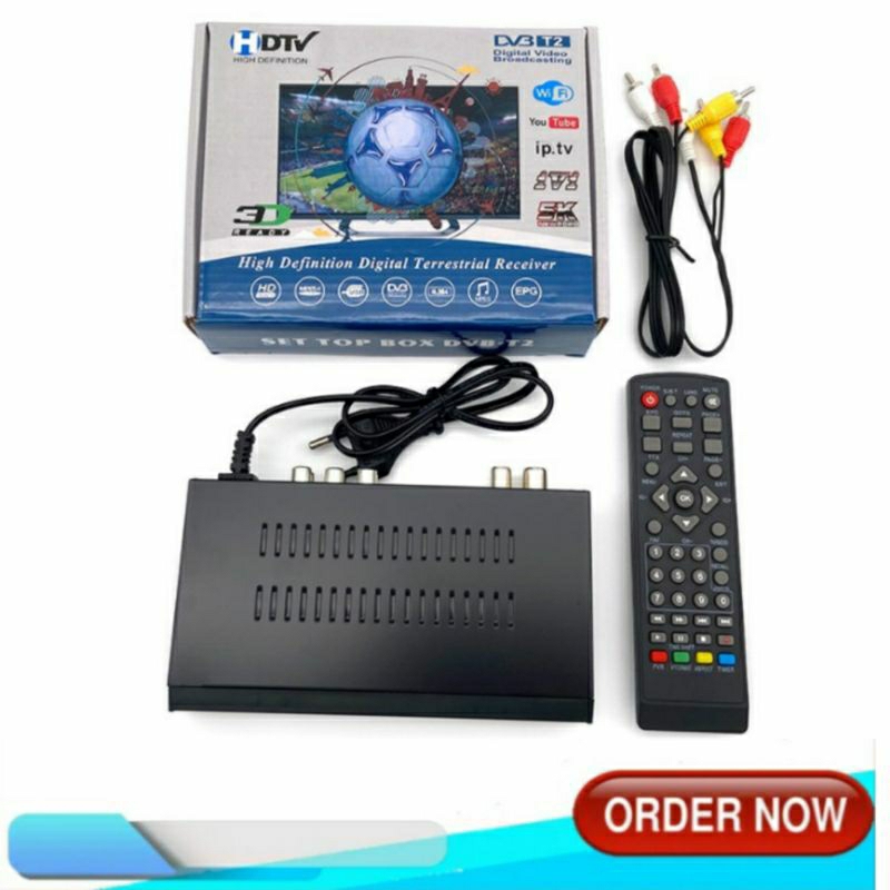 SET TOP BOX.  DIGITAL DVB T2 WIFI DVB ANTENA SUPER HD