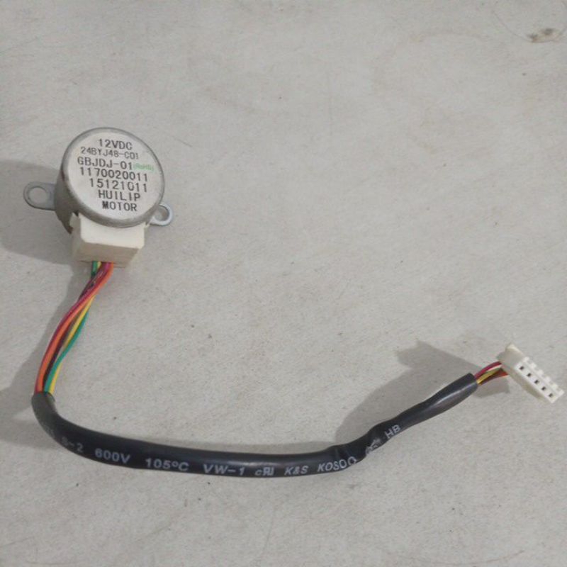 DINAMO MOTOR SWING AC PANASONIC CINA 24BYJ48 ORIGINAL