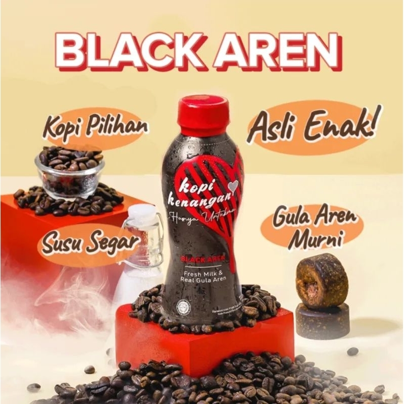 

Kopi Kenangan Hanya Untukmu | Black Aren | 220 ml