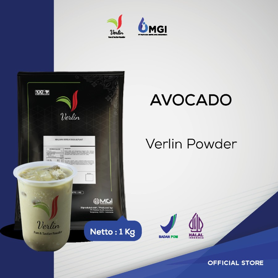 

Bubuk Minuman Alpukat Verlin drink powder AVOCADO 1kg