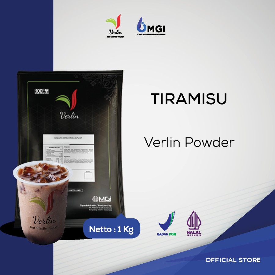 

Bubuk Minuman Verlin drink powder TIRAMISU 1kg
