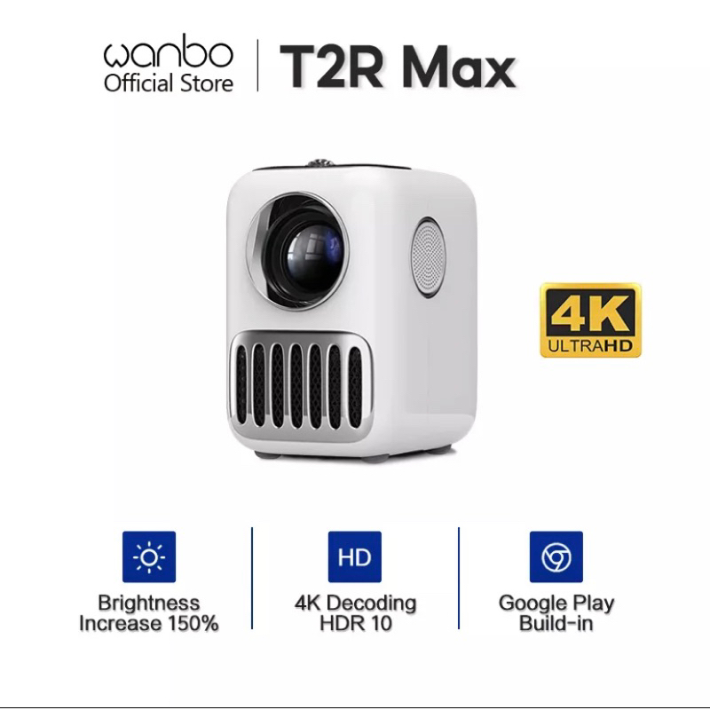 Smart Projector Wanbo T2R Max 350 ANSI Lumens