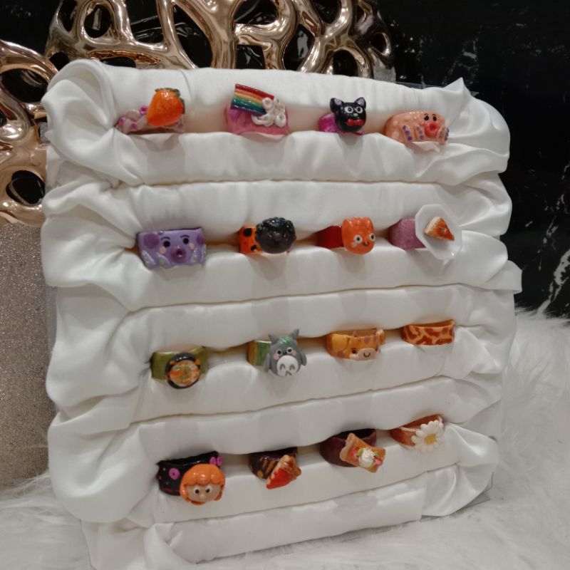 Clay Rings - Cincin Clay - Cincin Unik - Cincin Estetik