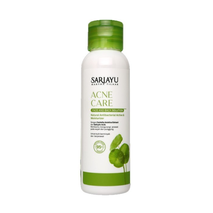SARIAYU Acne Care Lotion Sulfur Belerang 100 ML | Obat Atasi Jerawat