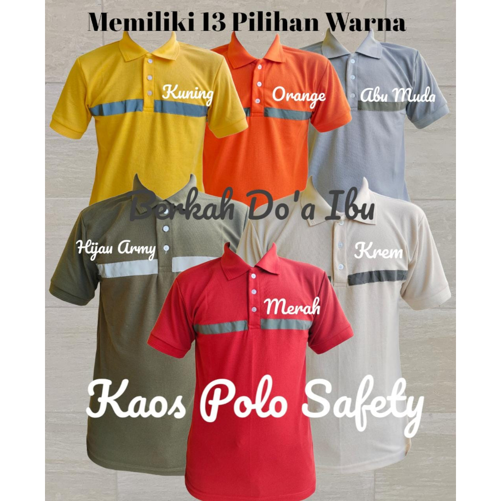 KAOS LAPANGAN SAFETY PROYEK SCOTLIGHT LENGAN PENDEK