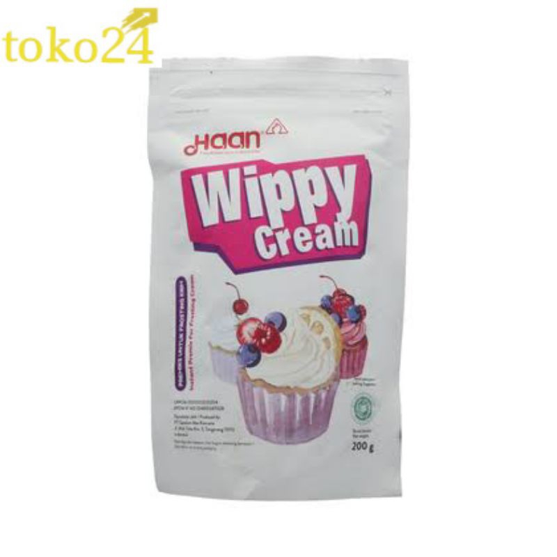 

Haan Wippy Cream 200 gr