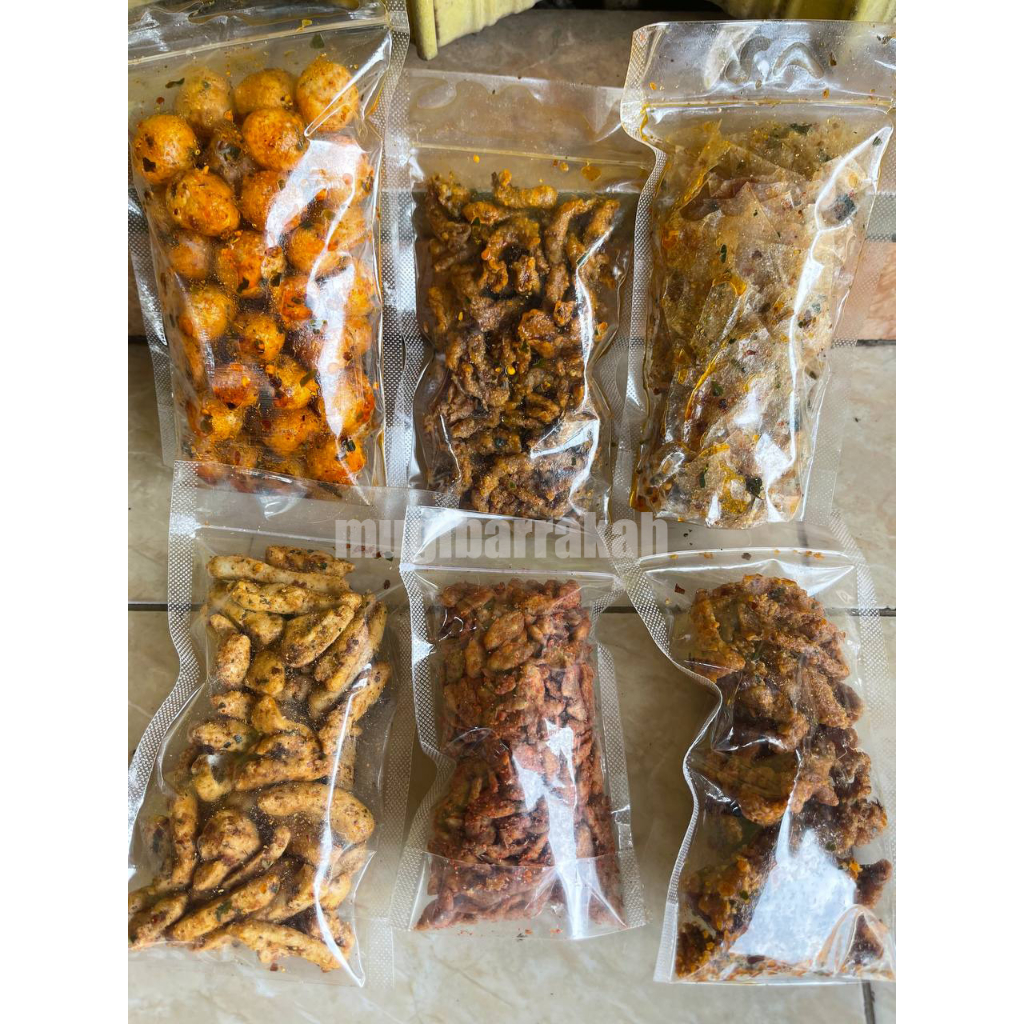 

6PCS KHUSUS CEMILAN 100gr PAKET HEMAT