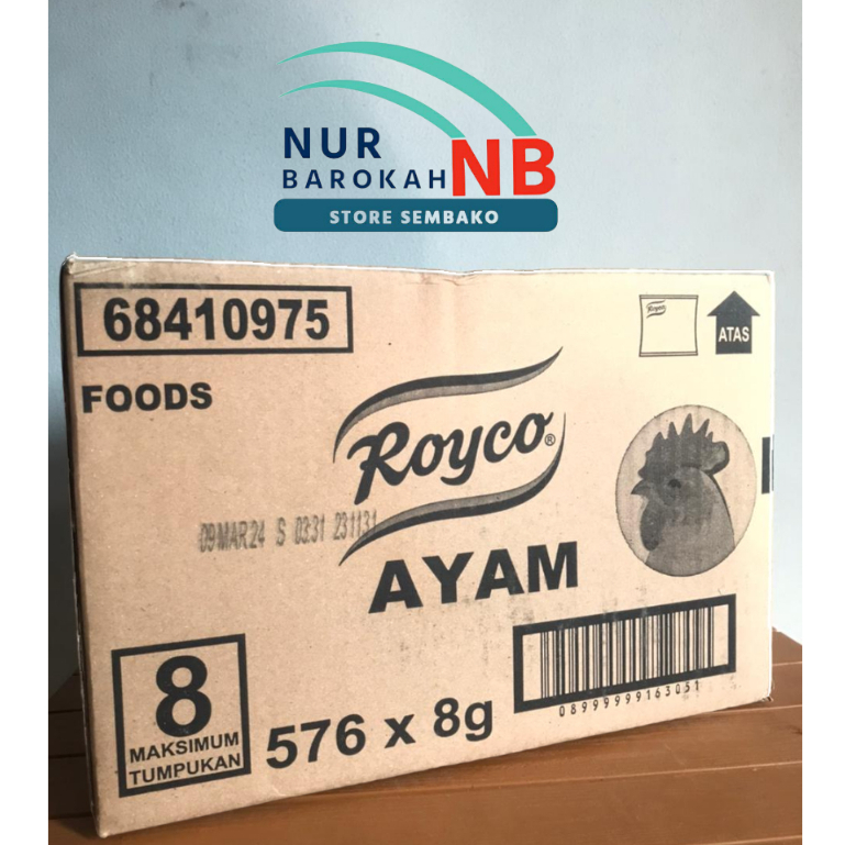 

ROYCO AYAM (1 Dus isi 576x8gr)